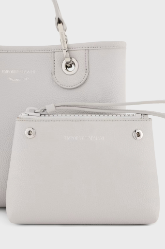 Emporio Armani Logolu Çıkarılabilir Omuz Askılı Bayan Çanta EW000361 AF12036 M8118 LACİVERT - 3