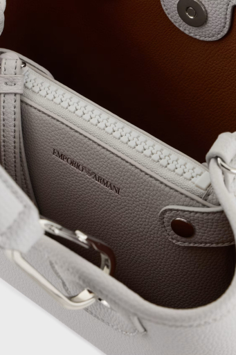 Emporio Armani Logolu Çıkarılabilir Omuz Askılı Bayan Çanta EW000361 AF12036 M8118 LACİVERT - 5