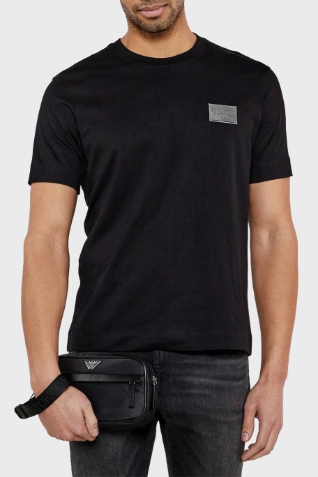 Emporio Armani Logolu Çıkarılabilir Tutma Saplı Erkek Çanta EM001811 AF13454 UC001 SİYAH - 2