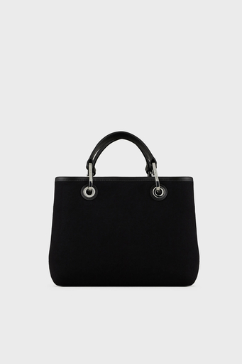 Emporio Armani Logolu Çıkarılabilir Uzatma Askılı Bayan Çanta Y3D166 Y333E 85905 SİYAH - 7