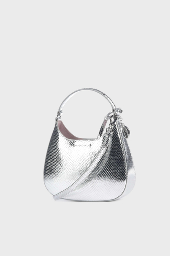 Emporio Armani Logolu Çıkarılabilir ve Ayarlanabilir Uzatma Askılı Bayan Çanta Y3H324 YWR8X 80270 GÜMÜŞ - 2