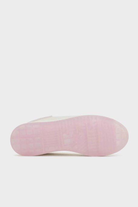 Emporio Armani Logolu Deri Sneaker Bayan Ayakkabı X3X024 XR128 C659 BEYAZ - 12