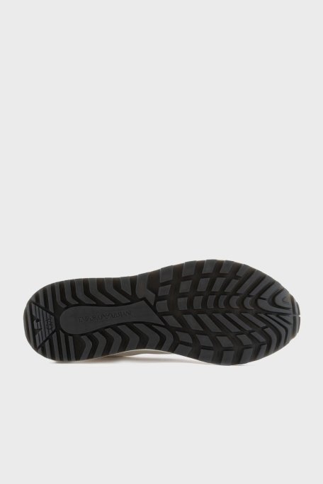 Emporio Armani Logolu Deri Sneaker Erkek Ayakkabı X4X630 XN877 M801 BEYAZ - 12