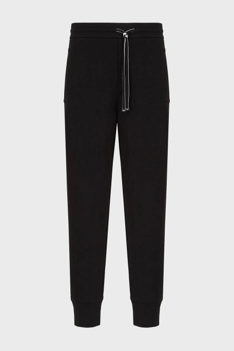 Emporio Armani Logolu Elastik Bel Bantlı Regular Fit Jogger Erkek Pantolon 8N1P92 1JHSZ 0999 SİYAH - 5