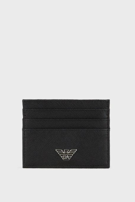 Emporio Armani Logolu Erkek Kartlık Y4R173 Y138E 81072 SİYAH - 1