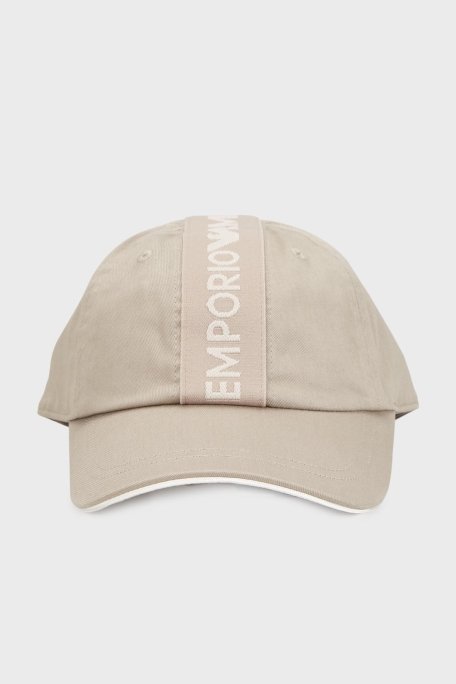 Emporio Armani Logolu Erkek Şapka 627474 4R579 00054 BEJ - 1