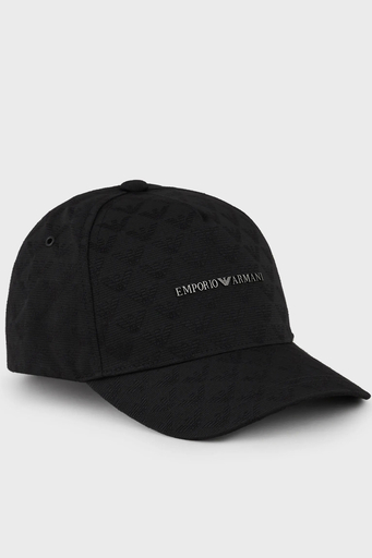 Emporio Armani Logolu Erkek Şapka 627924 CC985 00020 SİYAH - 5