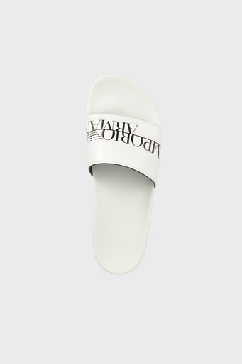 Emporio Armani Logolu Erkek Terlik S XVPS02 XN126 00001 BEYAZ - 6