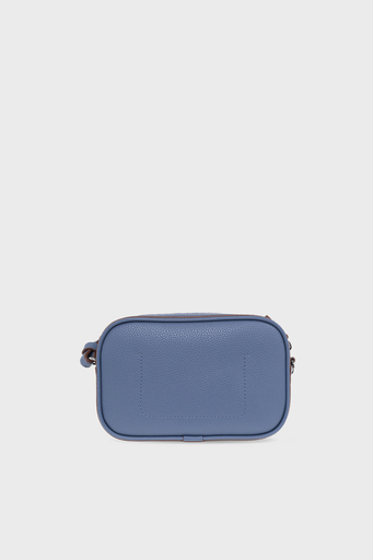 Emporio Armani Logolu Fermuarlı Bayan Çanta Y3H276 YFO5E 89587 MAVİ - 3