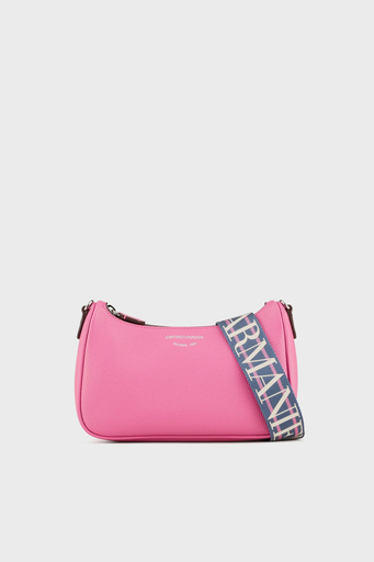 Emporio Armani Logolu Fermuarlı Bayan Çanta Y3H293 YFO5E 88308 FUŞYA - 1