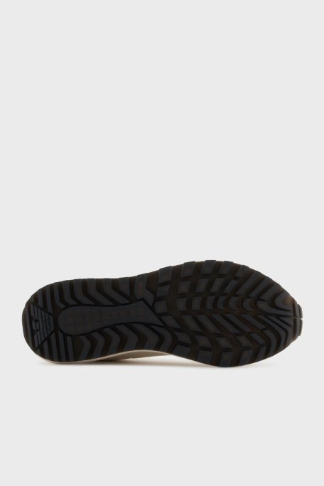 Emporio Armani Logolu Hakiki Deri Sneaker Erkek Ayakkabı X4X684 XR323 00894 BEYAZ - 6