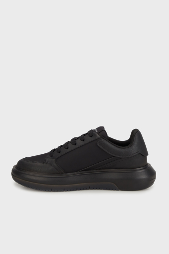 Emporio Armani Logolu Kalın Taban Sneaker Erkek Ayakkabı X4X633 XR325 K001 SİYAH - 3