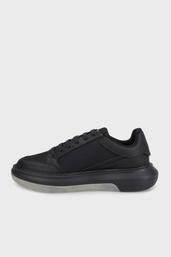 Emporio Armani Logolu Kalın Tabanlı Sneaker Erkek Ayakkabı X4X633 XR325 N151 LACİVERT - 3