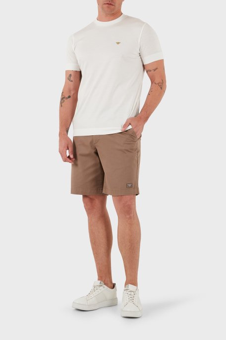 Emporio Armani Logolu Regular Fit Bisiklet Yaka Erkek T Shirt EM001702 AF10017 M0131 BEYAZ - 2