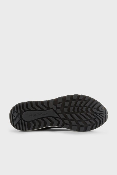 Emporio Armani Logolu Sneaker Erkek Ayakkabı X4X630 XN877 N151 LACİVERT - 6