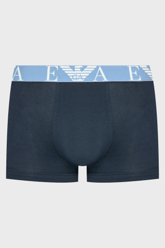Emporio Armani Logolu Streç Pamuklu Erkek Boxer 111357 4F715 64135 Lila-Kırmızı-Lacivert - 6