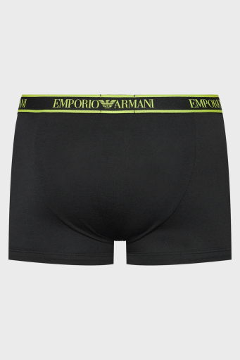 Emporio Armani Logolu Streç Pamuklu Erkek Boxer 111357 4F717 21320 SİYAH - 7