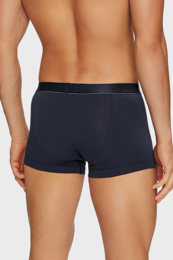 Emporio Armani Logolu Streç Pamuklu Erkek Boxer 111357 4F726 64135 Mavi-Mürdüm-Haki - 4