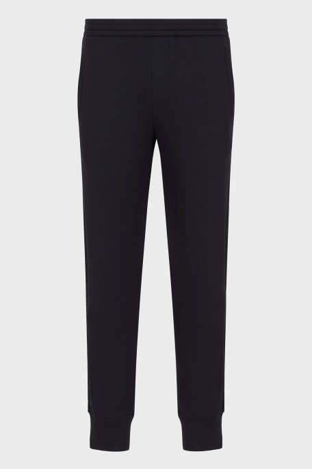 Emporio Armani Logolu Streç Pamuklu Regular Fit Jogger Spor Erkek Pantolon 6D1PK3 1JHSZ 0920 LACİVERT - 5