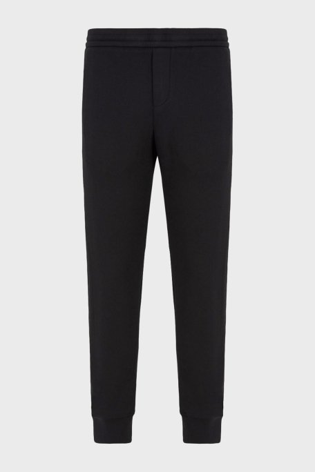 Emporio Armani Logolu Streç Pamuklu Regular Fit Jogger Spor Erkek Pantolon 6D1PK3 1JHSZ 0999 SİYAH - 4