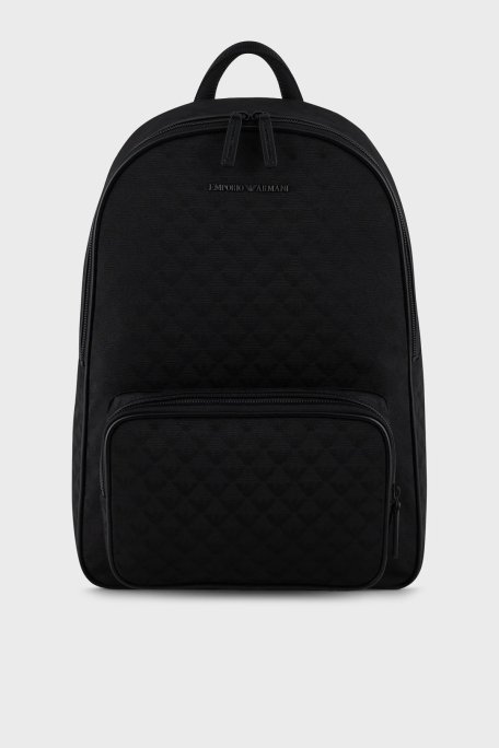 Emporio Armani Marka Logolu Erkek Sırt Çantası Y4O315 Y022V 81336 SİYAH - 1