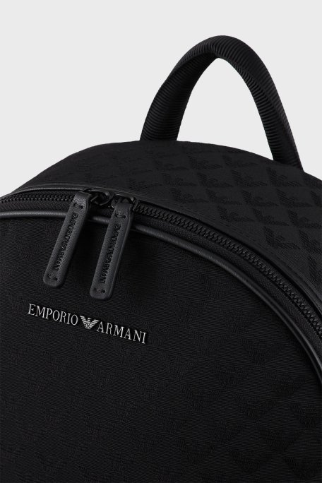 Emporio Armani Marka Logolu Erkek Sırt Çantası Y4O315 Y022V 81336 SİYAH - 6