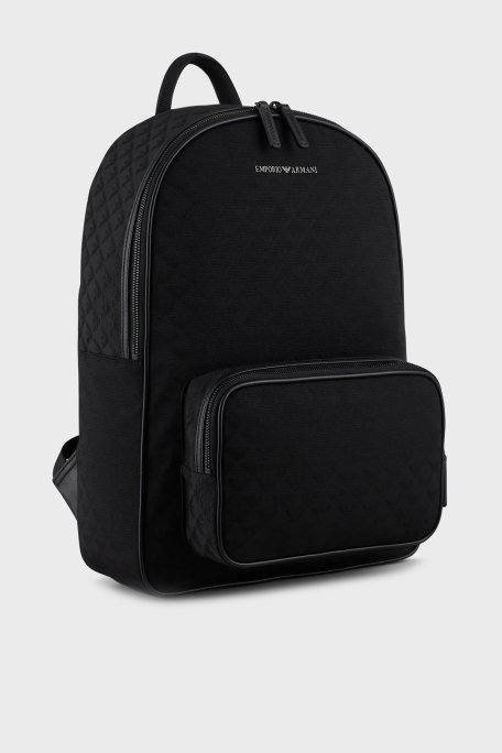 Emporio Armani Marka Logolu Erkek Sırt Çantası Y4O315 Y022V 81336 SİYAH - 7