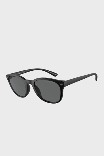 Emporio Armani Mat Güneş Erkek Gözlük 0EA4225U 500187 53 Mat Siyah-Koyu Gri - 1