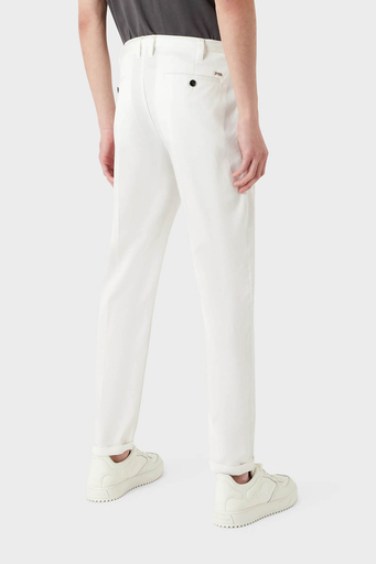 Emporio Armani Erkek Pantolon 3R1PF4 1NSEZ 0101 BEYAZ - 3