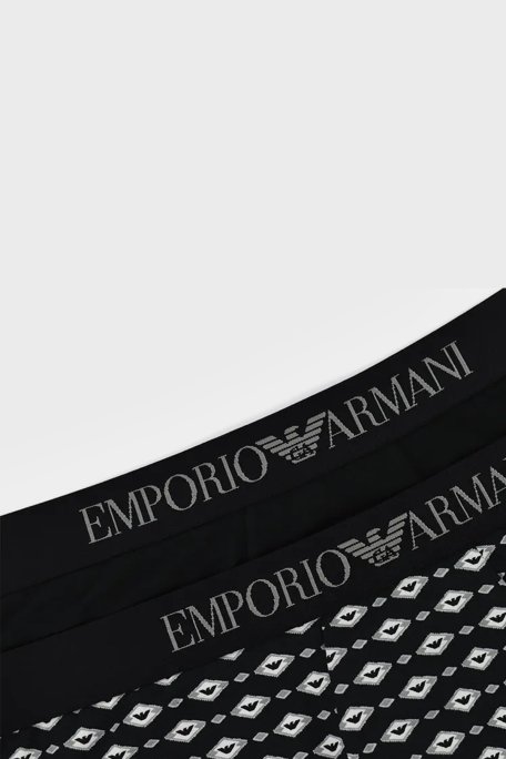 Emporio Armani Pamuklu 2 Pack Erkek Boxer 111210 4R504 33121 SİYAH - 2