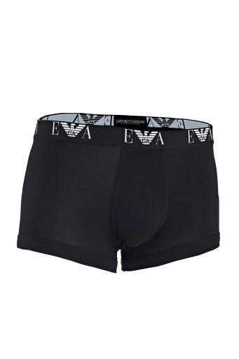 Emporio Armani Pamuklu 3 Pack Erkek Boxer 111357 CC715 21320 SİYAH - 4