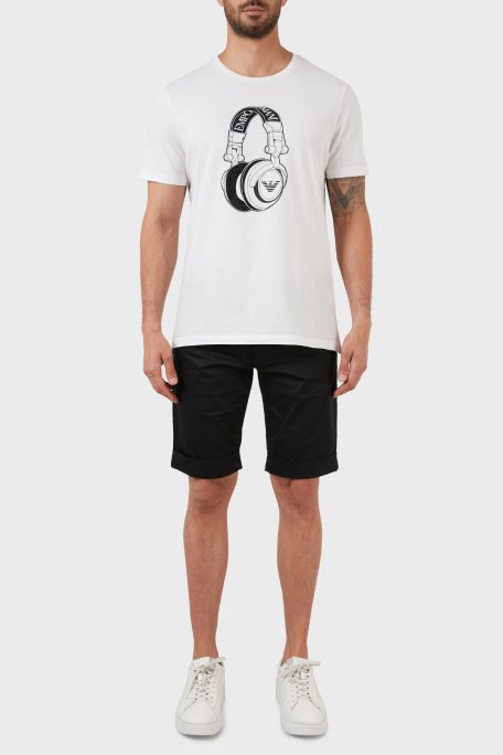 Emporio Armani Pamuklu Cepli Regular Fit Erkek Short 8N1PA6 1NJ7Z 0919 LACİVERT - 1