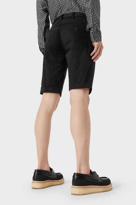 Emporio Armani Pamuklu Cepli Regular Fit Erkek Short 8N1PA6 1NJ7Z 0999 SİYAH - 2