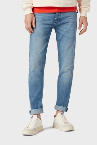 Emporio Armani - Emporio Armani Pamuklu Cepli Slim Fit Jeans Erkek Kot Pantolon 3L1J75 1DL1Z 0943 MAVİ (1)