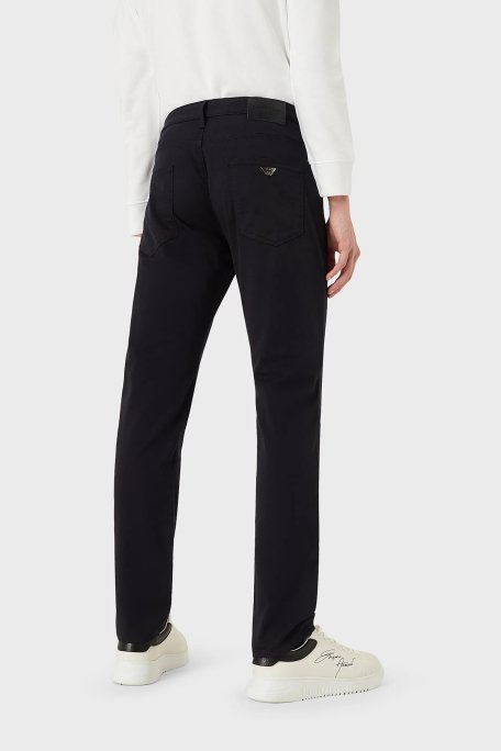 Emporio Armani Pamuklu Cepli Slim Fit Jeans Erkek Kot Pantolon 8N1J06 1GN0Z 0920 LACİVERT - 2