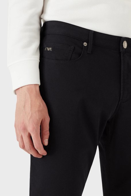 Emporio Armani Pamuklu Cepli Slim Fit Jeans Erkek Kot Pantolon 8N1J06 1GN0Z 0920 LACİVERT - 5