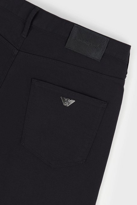 Emporio Armani Pamuklu Cepli Slim Fit Jeans Erkek Kot Pantolon 8N1J06 1GN0Z 0920 LACİVERT - 6