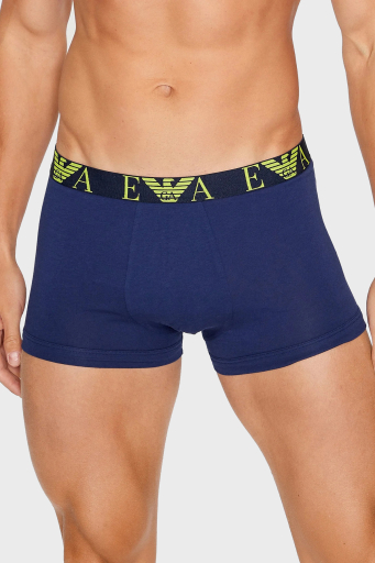 Emporio Armani Pamuklu Esnek 3 Pack Erkek Boxer 111357 3F715 09151 Tarçın-Yeşil-Lacivert - 9