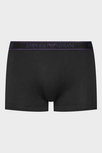 Emporio Armani Pamuklu Esnek 3 Pack Erkek Boxer 111357 3F717 29821 SİYAH - 5