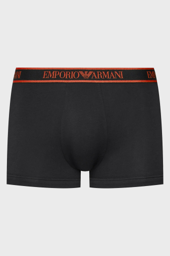 Emporio Armani Pamuklu Esnek 3 Pack Erkek Boxer 111357 3F717 29821 SİYAH - 6