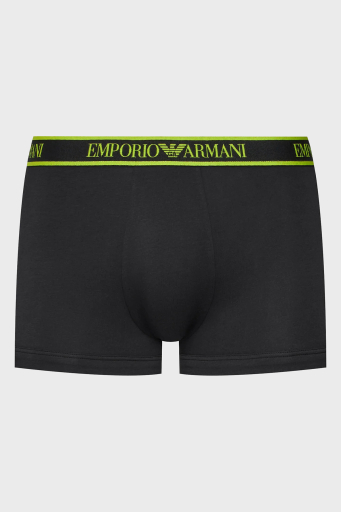 Emporio Armani Pamuklu Esnek 3 Pack Erkek Boxer 111357 3F717 29821 SİYAH - 14