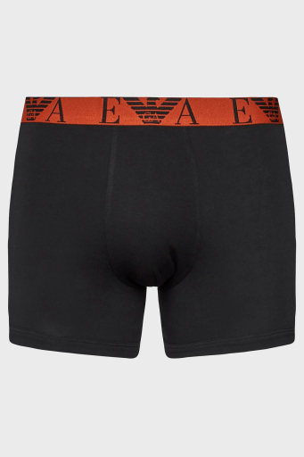 Emporio Armani Pamuklu Esnek 3 Pack Erkek Boxer 111473 3F715 73320 SİYAH - 13