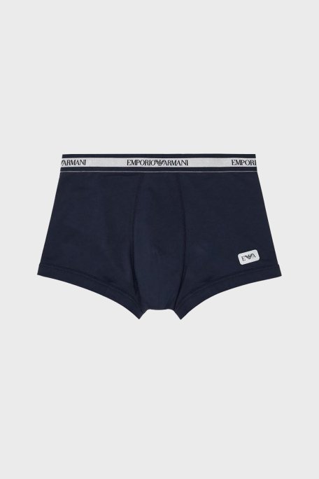 Emporio Armani Pamuklu Esnek Erkek Boxer 111389 3F512 00135 LACİVERT - 1