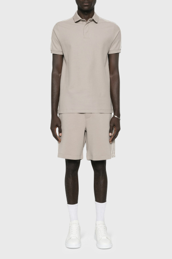 Emporio Armani Pamuklu Regular Fit Cepli Erkek Short 3D1P69 1JHSZ 0650 BEJ - 6