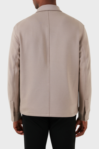 Emporio Armani Pamuklu Regular Fit Erkek Gömlek Ceket 3D1M61 1JOPZ 0650 BEJ - 10