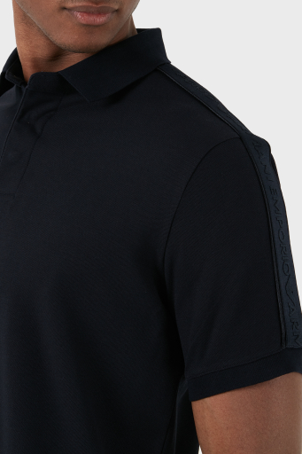 Emporio Armani Pamuklu Regular Fit Erkek Polo Yaka T Shirt 3D1FM3 1JCYZ 0920 LACİVERT - 2
