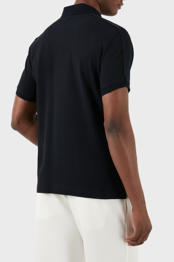 Emporio Armani Pamuklu Regular Fit Erkek Polo Yaka T Shirt 3D1FM3 1JCYZ 0920 LACİVERT - 9