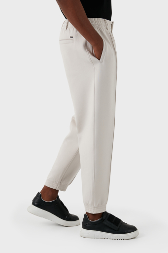 Emporio Armani Pamuklu Regular Fit Jogger Erkek Pantolon 3D1P75 1JHSZ 0646 GRİ - 12