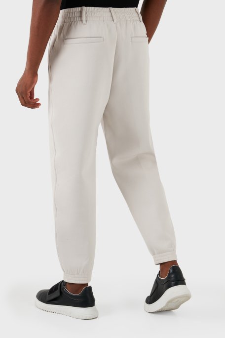 Emporio Armani Pamuklu Regular Fit Jogger Erkek Pantolon 3D1P75 1JHSZ 0646 GRİ - 7