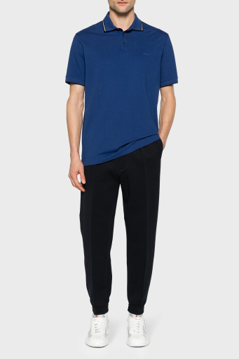 Emporio Armani Pamuklu Regular Fit Jogger Erkek Pantolon 3D1P75 1JHSZ 0999 SİYAH - 1